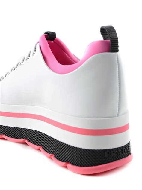 prada linea rossa neoprene sneakers